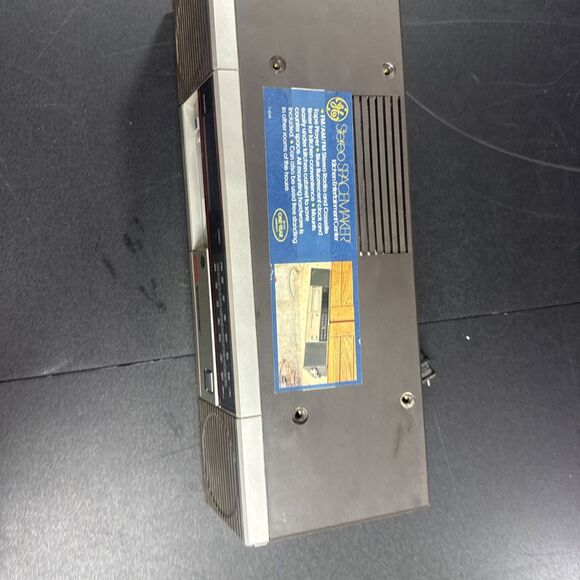 GE Stereo Spacemaker AM/FM Cassette Player Model #7-4269A VTG Tested RV Camper - Picture 6 of 13